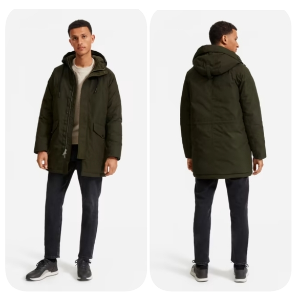 Everlane Other - Everlane Renew Long Parka in Moss